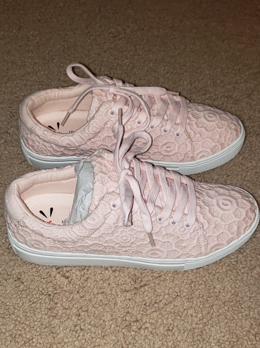 New Crochet Lace-Up Sneakers